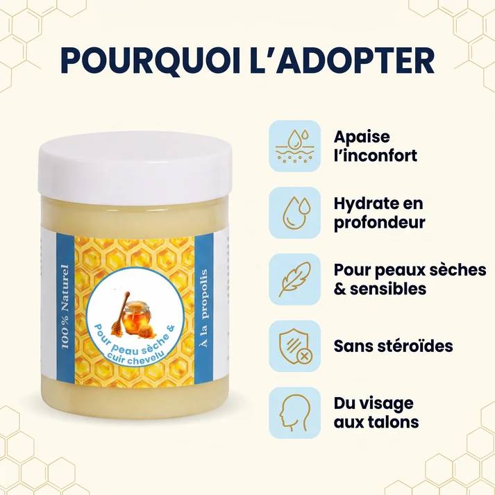 Calming & Restorative Soothing Cream Formulated with Premium Propolis Extractđ
