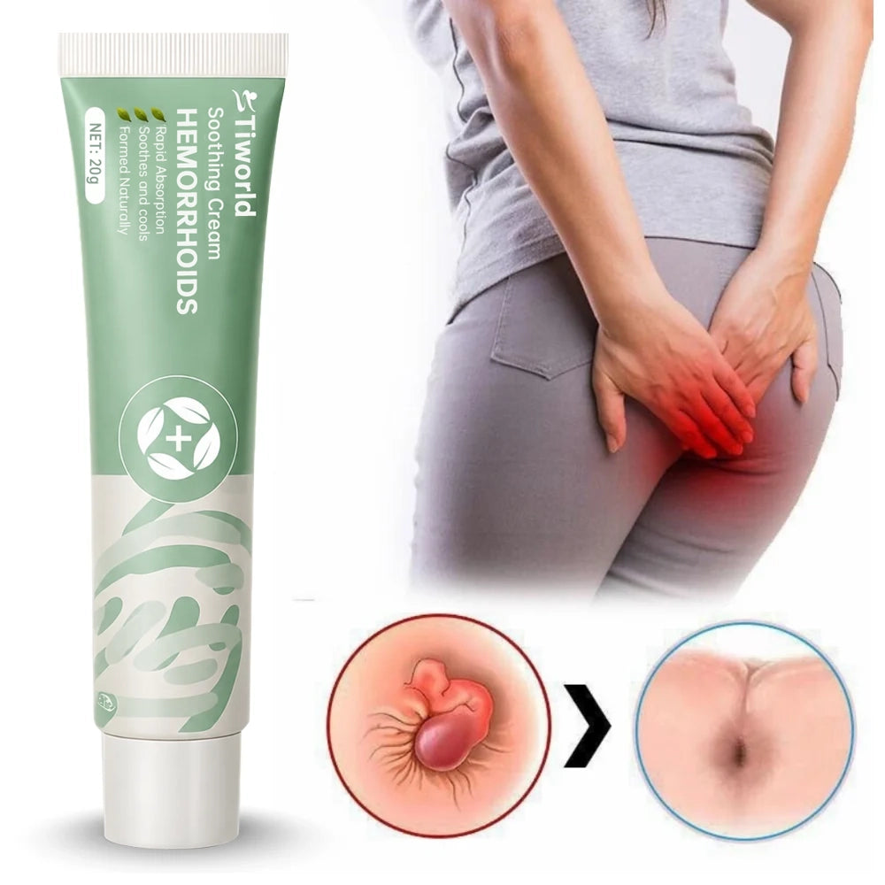 Tiworld™Herbal ointment | Removes 97% of hemorrhoids on the first use