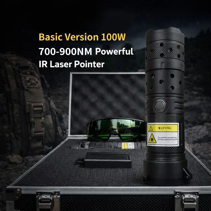 🔥120W 900-1100nm Infrared Laser Pen – 2026 Upgraded, Cuts & Marks with Precision