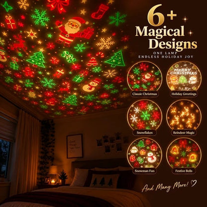USB Christmas Tree Projector Light