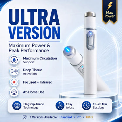 Advanced sonic shock therapy restores penile tissue health, enhances erectile hardness, stamina, and male sexual confidence, and relieves muscle pain, joint stiffness, and tendon discomfort.