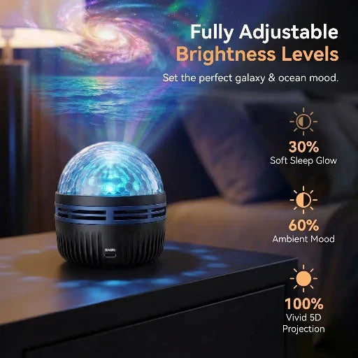 💕🎁SEAGRIL® 360° Smart Holographic Starry Sky Projector (HD Smart Dynamic 5D)
