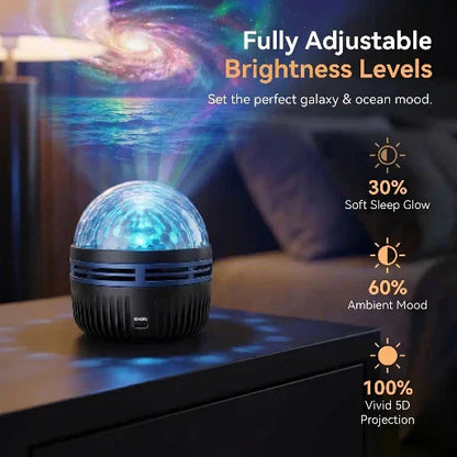 💕🎁SEAGRIL® 360° Smart Holographic Starry Sky Projector (HD Smart Dynamic 5D)