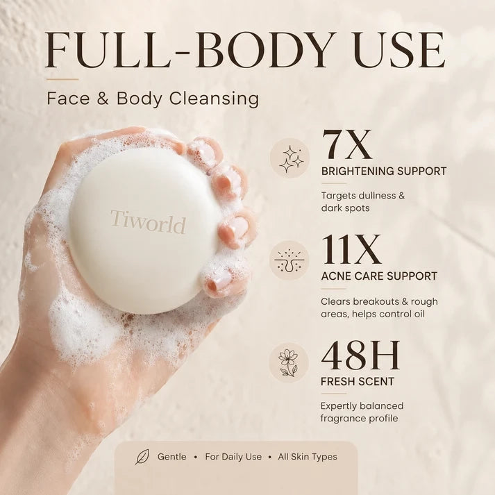 ⚡New Niacinamide Skin Soap – Brightens, Fades Spots & Freckles