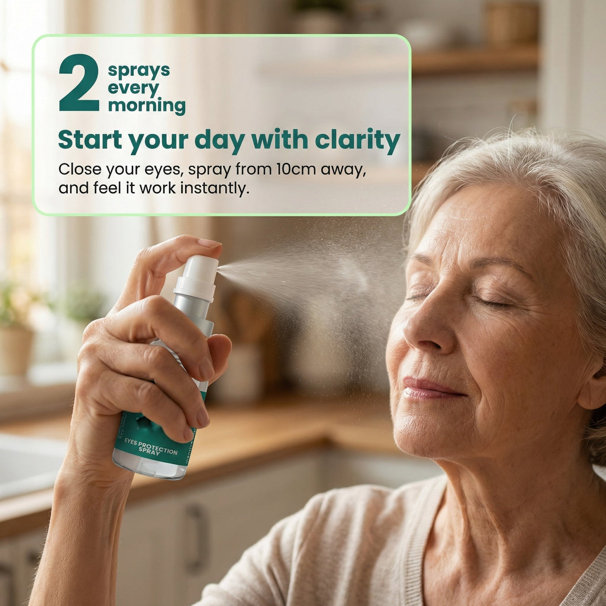 Tiworld® Lutein Eye Care Spray — 10-Second Daily Routine