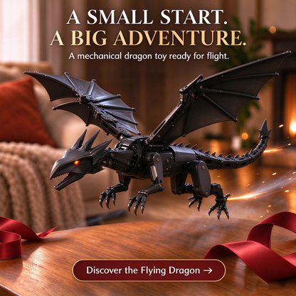 🔥 Flying Mechanical Dragon Transforming Toy