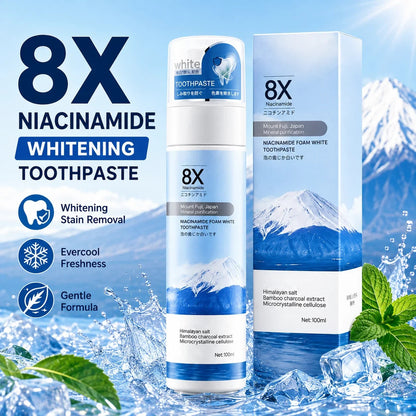 Niacinamide Foaming Charcoal Toothpaste