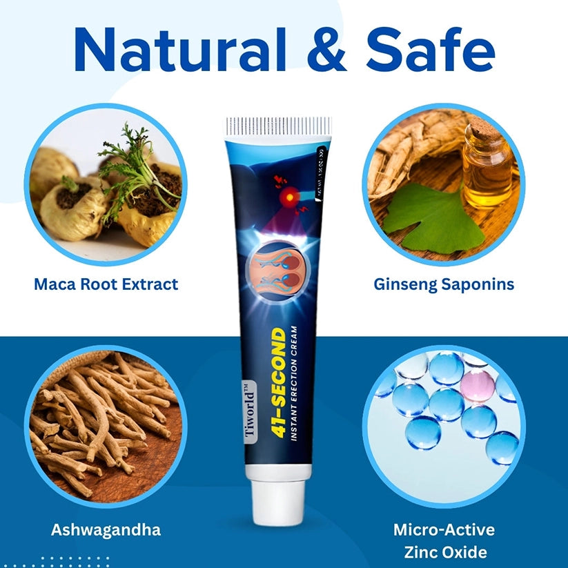 Tiworld® 41-Second Instant Erection Cream⚡ The 41-Second Vasodilation Breakthrough – Reclaim Your Primal Power On Demand.