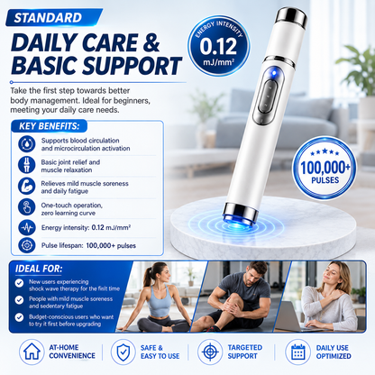 🔥ULTRASONIC SHOCK WAVE BODY THERAPY MASSAGER——Enhances bust and lifts buttocks. Fuel Muscle Growth.Boost Circulation. Relieve Pain.