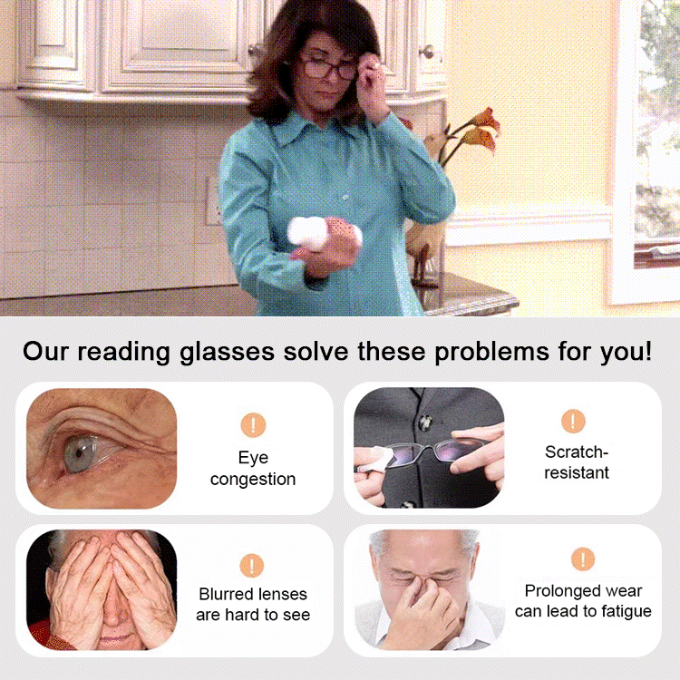🌎Ends Today: 69% OFF!🔥👓Ultra Light Anti Blue Presbyopic Glasses✨