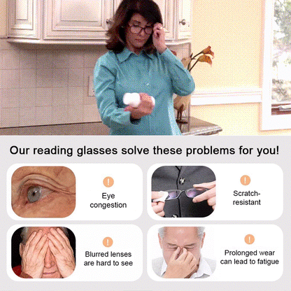 🌎Ends Today: 69% OFF!🔥👓Ultra Light Anti Blue Presbyopic Glasses✨