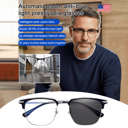 🌎Ends Today: 69% OFF!🔥👓Ultra Light Anti Blue Presbyopic Glasses✨