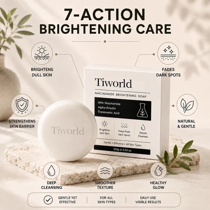 ⚡New Niacinamide Skin Soap – Brightens, Fades Spots & Freckles