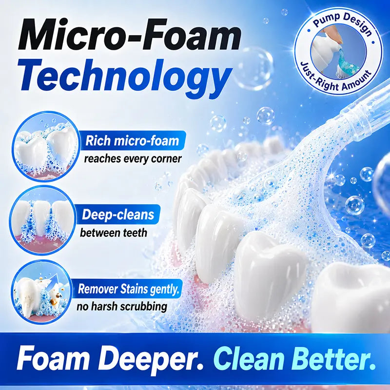 Micro-Foam Technology — Foam Deeper. Clean Better.