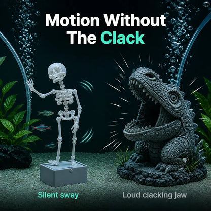 The Dancing Skeleton - Aquarium Bubbler