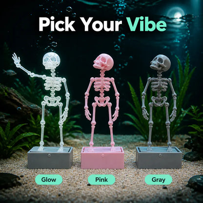 The Dancing Skeleton - Aquarium Bubbler
